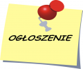 OGŁOSZENIE OGŁOSZENIE